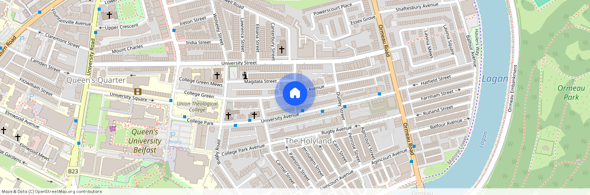 Apt 3, 84 Fitzroy Avenue, Belfast, BT7 1HX