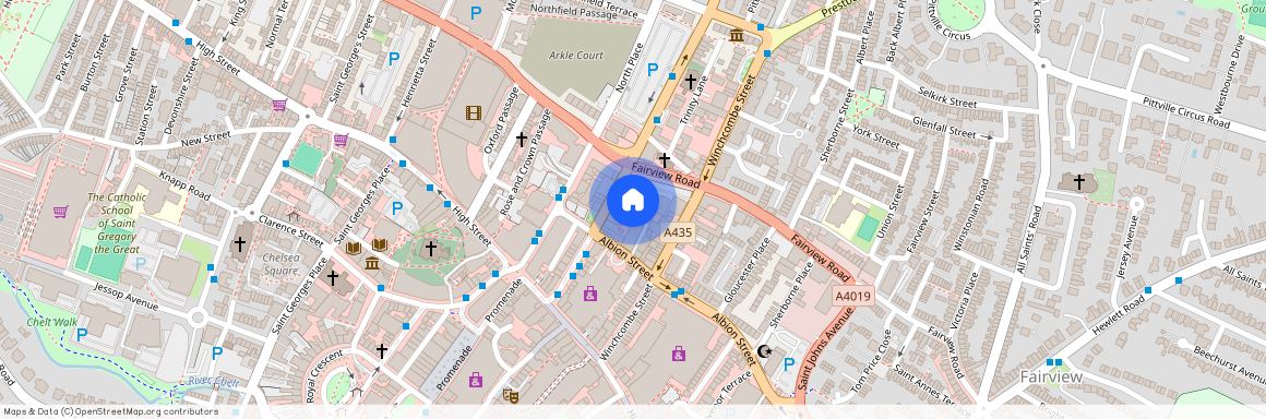 Warwick Apartments, Warwick Place, Cheltenham, GL52