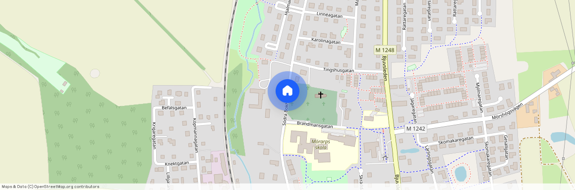 Södra Bokhagsvägen, Mörarp