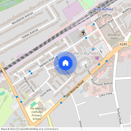 Madeira Close, West Byfleet, Surrey, KT14