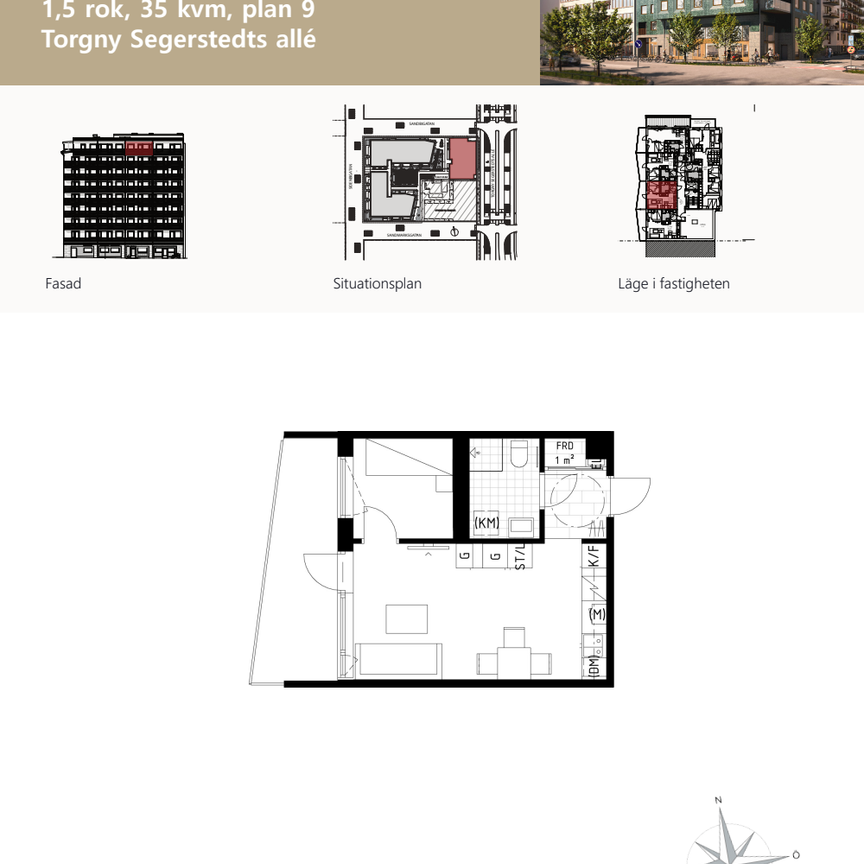 Torgny Segerstedts allé 100B, 75255, Uppsala - Photo 2