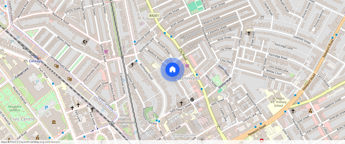 Bedford Street, Roath, Cardiff