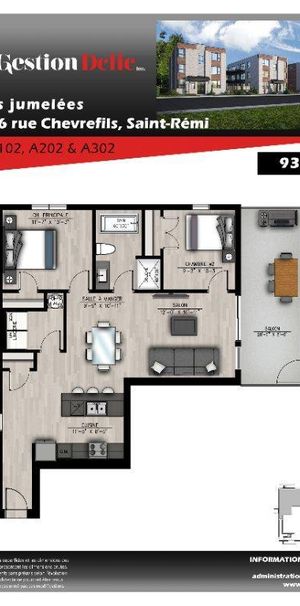 APPARTEMENT 2 CHAMBRES - ST-RÉMI - Photo 1