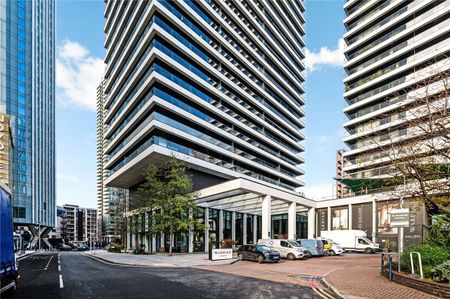 Large wrap around garden balcony, with dual aspect south westerly views from this stylish two bedroom apartment, located in Wardian's West Tower. - Photo 2