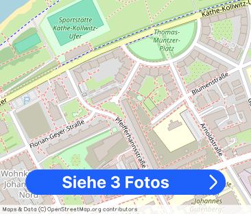 WOHNBERECHTIGUNGSSCHEIN pMW erforderlich! Elbnahe Innenstadtwohnung... - Foto 1