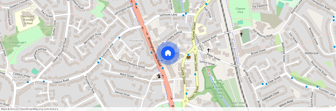 Bank Street, Coseley, WV14