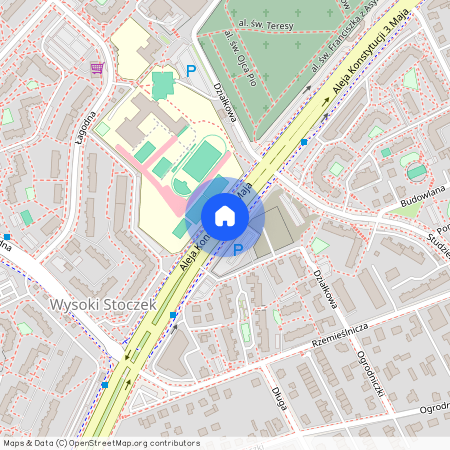 al. Konstytucji 3 Maja, Wysoki Stoczek, Białystok, podlaskie