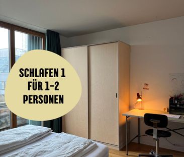 31/2-ROOM APARTMENT IN BASEL - ST. JOHANN, FURNISHED, TEMPORARY - Photo 5