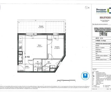 Location Appartement 2 pièces 39m² DIJON 21000 - Photo 2