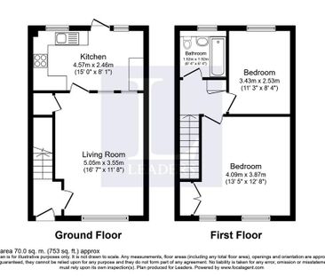 2 bedroom terraced house to rent - Photo 4