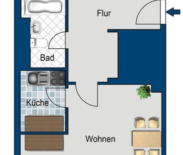Gemütliche 3-Zimmer-Wohnung sucht SIE! - Photo 3