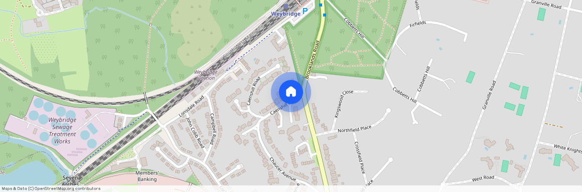 KT1, Weybridge