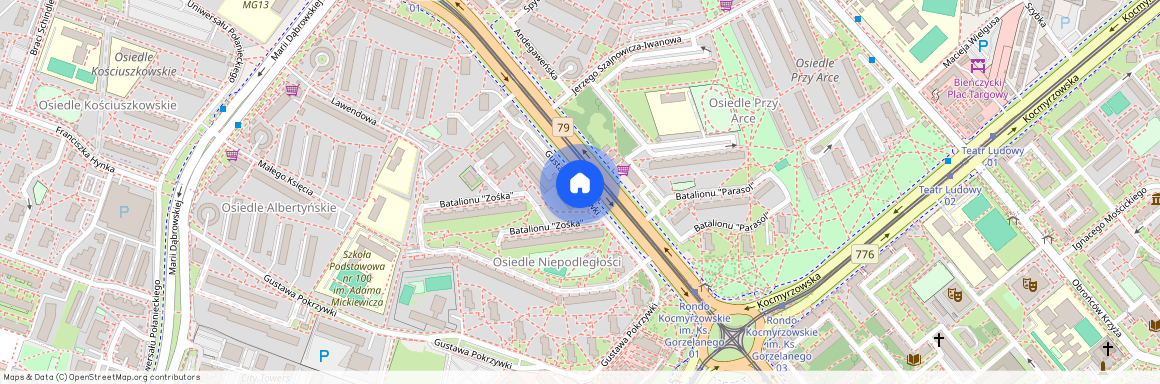 Mieszkanie Kraków, ul. os. Niepodległości