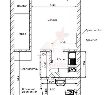 IMMOBILIEN SCHNEIDER - Trudering - 1 Zi. Appartement mit Einbauküche, Schlafecke und Laminatboden - Foto 4
