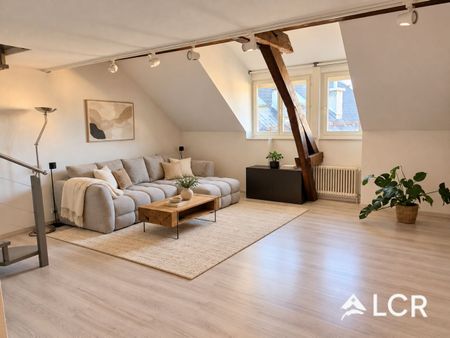 Beau duplex partiellement meublé de 3.5p à Lausanne - Photo 2