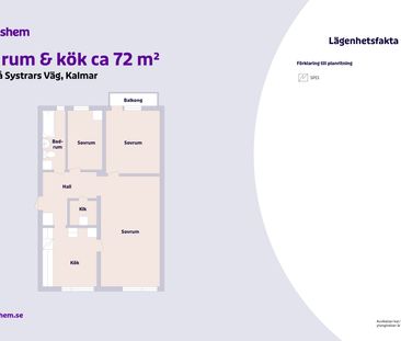 Två Systrars Väg 5 A, Kalmar - Foto 4