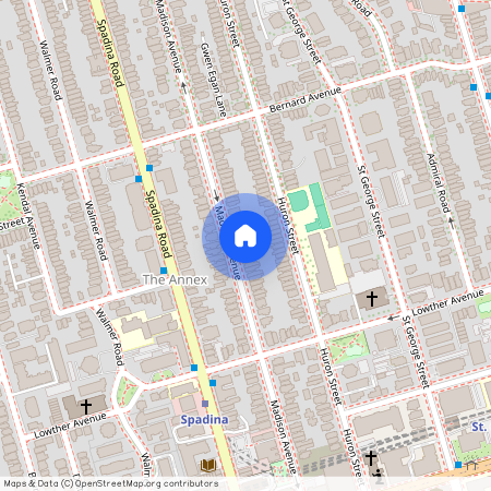 83 Madison Avenue Unit# Lower, Toronto