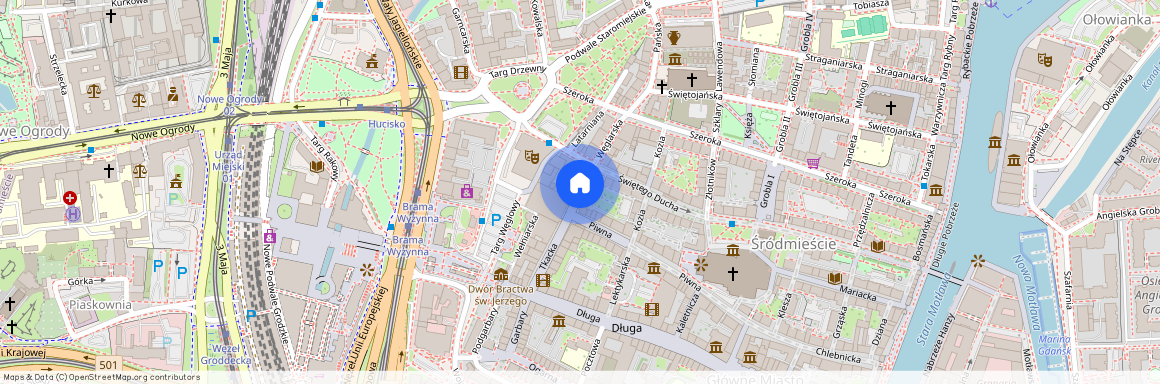 ul. Kołodziejska, Śródmieście, Gdańsk, pomorskie