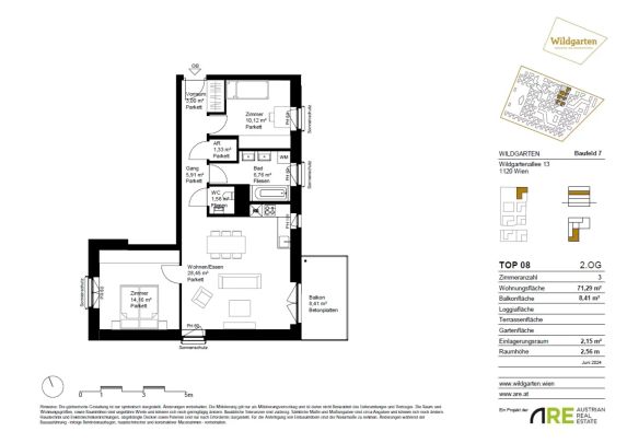 *NEUES PROJEKT* Urbanes Wohnen im Wildgarten ab 01.02.2025 - Photo 1