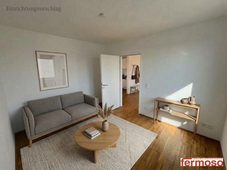 Moderne 2-Zimmer-Terrassenwohnung in 1200 Wien, 6. Stock, mit Fußbodenheizung! - Foto 4