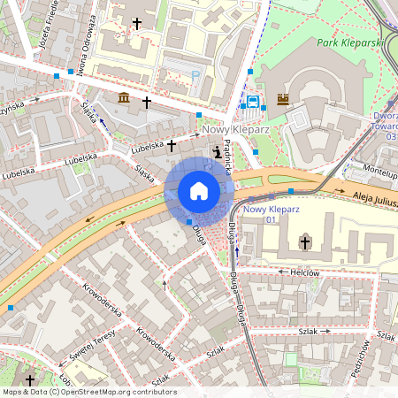 al. Juliusza Słowackiego, Krowodrza, Krowodrza, Kraków, małopolskie