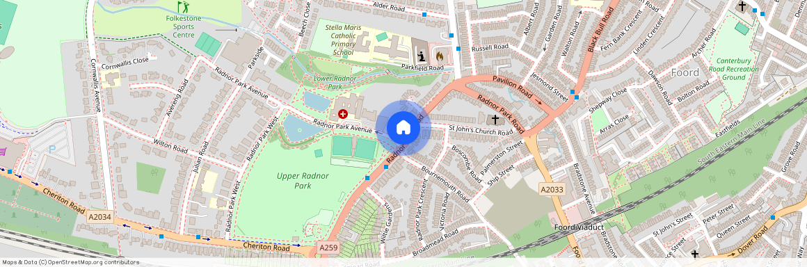 1 Radnor Park Road, Folkestone CT19