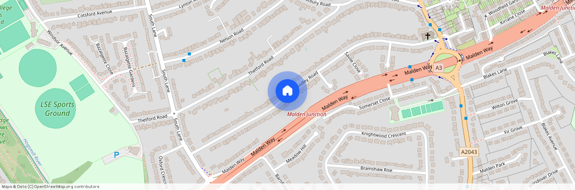 Bodley Road, Greater London, KT3