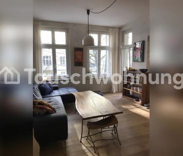 TAUSCHWOHNUNG Biete 2-Zimmer (60QM) mit Balkon im Altbau - Suche 3-... - Photo 1