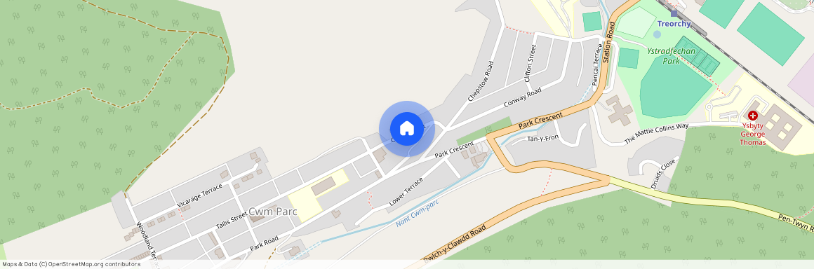 Castle Street, Cwmparc