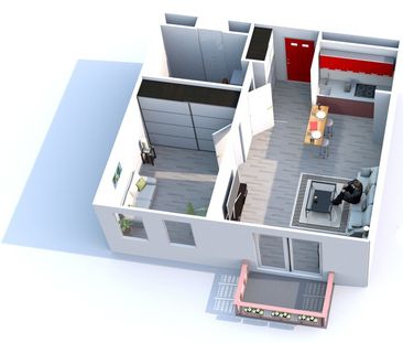 Mieszkanie z balkonem lubiane przez najemców - Фото 4