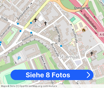 Helles, freundliches Einzimmerapartment in Saarbrücken St. Arnual - Foto 1