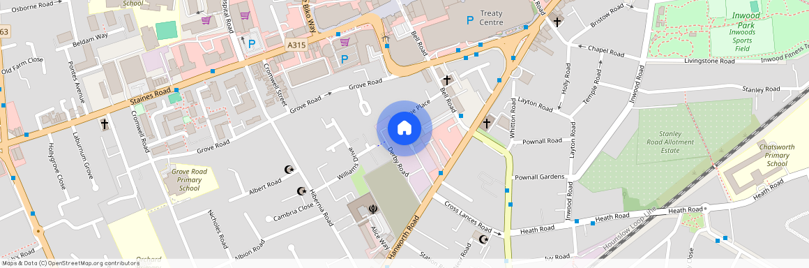 Vine Place, Hounslow, TW3