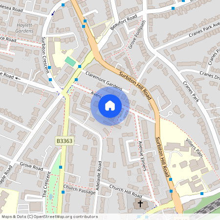 4 Avenue Elmers, Surbiton, Surrey, KT6