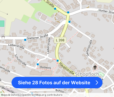 Schöne 3 Zimmer Wohnung mit toller, großer Südterrasse in Schopfloch - Foto 1