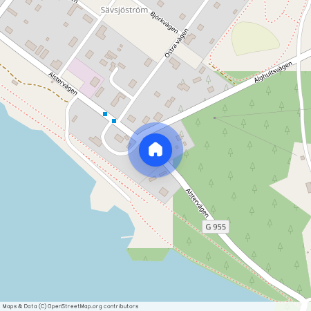 Alstervägen, Sävsjöström