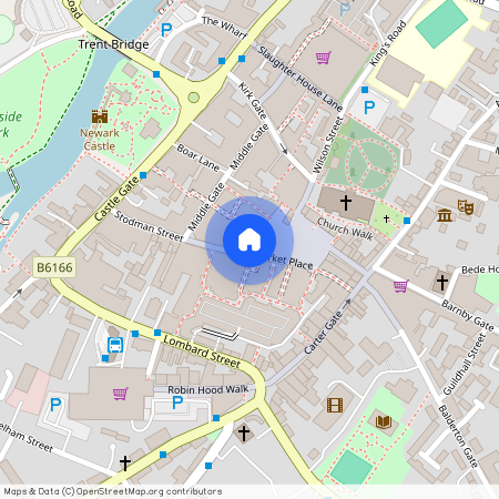 Market Place, Newark, Nottinghamshire, NG24