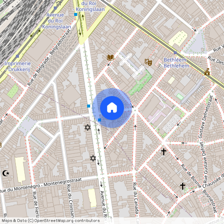 Rue de Serbie 1060 Saint-Gilles