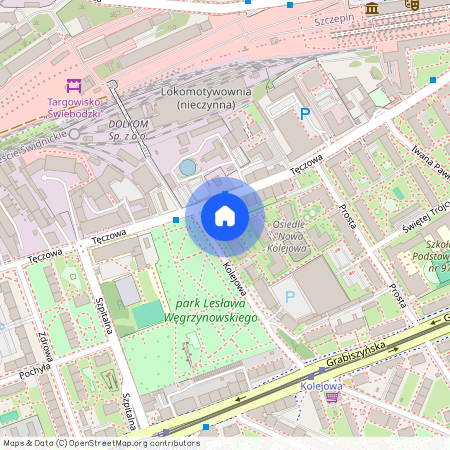 ul. Kolejowa 87, Przedmieście Świdnickie, Stare Miasto, Wrocław, dolnośląskie