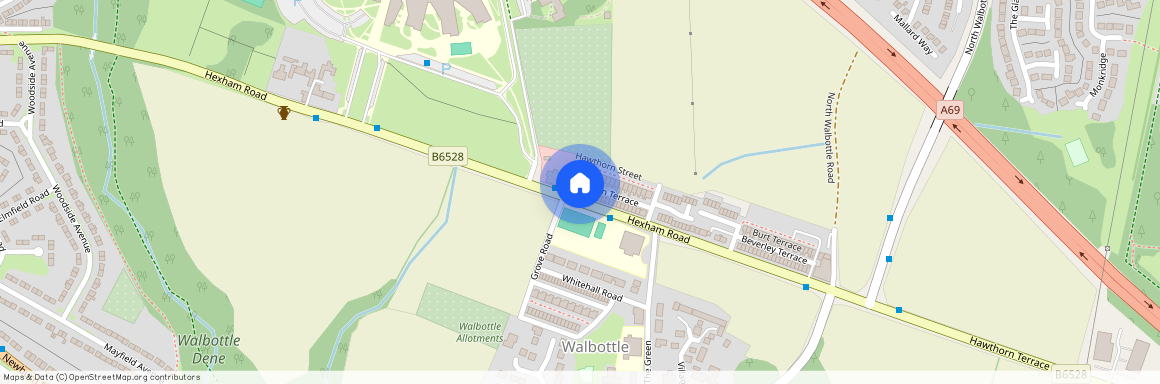 Hawthorn Terrace, Walbottle, Newcastle Upon Tyne, NE15