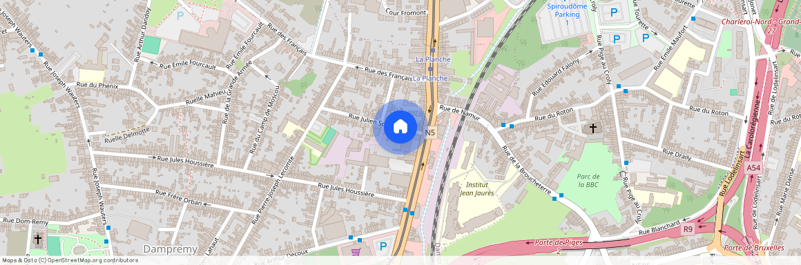 Rue Julien Schmidt, 1, 6020, Charleroi