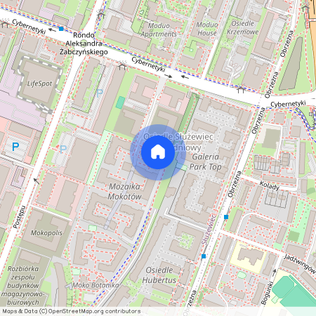 ul. Cybernetyki, Służewiec, Mokotów, Warszawa, mazowieckie
