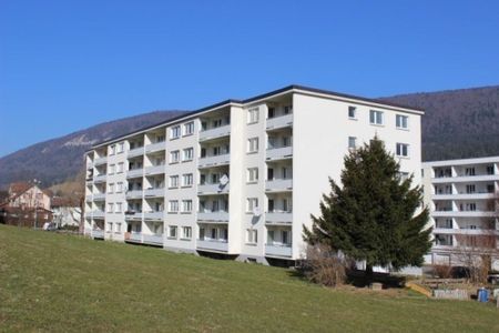Charmant et lumineux 3.5 pièces avec balcon dans un quartier calme à Malleray - Photo 5