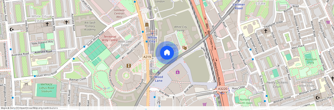 Parkside Apartments, Cascade Way, W12