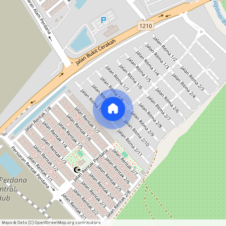 Ritma Perdana, jalan ritma 1/9, Alam Perdana, Puncak Alam, Selangor, Malaysia
