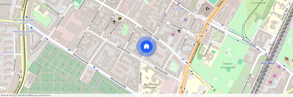 Piusstr., 50823 Köln