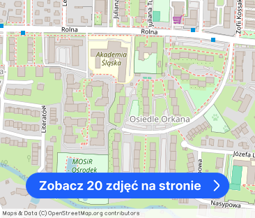 2 duże pokoje widok zieleń Osiedle Ligota Park ul. W. Orkana strzeżone - Zdjęcie 1