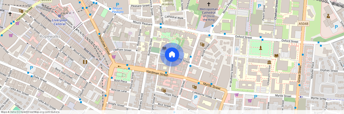 Maryland Street, Liverpool, Merseyside, L1