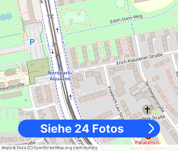 Gepflegte, voll möblierte 4-Zimmer-Wohnung mit Balkon – Nähe Nordpark - Foto 1