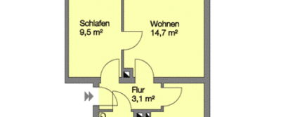 Balkon ins Grüne * Nordstadt * nähe U-bahn - Foto 1