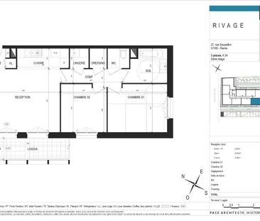 location Appartement T3 DE 64.82m² À REIMS - Photo 6